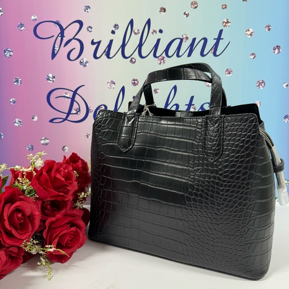 SUPER SALE FAB CROCO MULTI WAY BAG - Picture 8 of 14